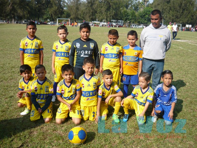 LIGA INFANTIL CHUPON--------TIGRES