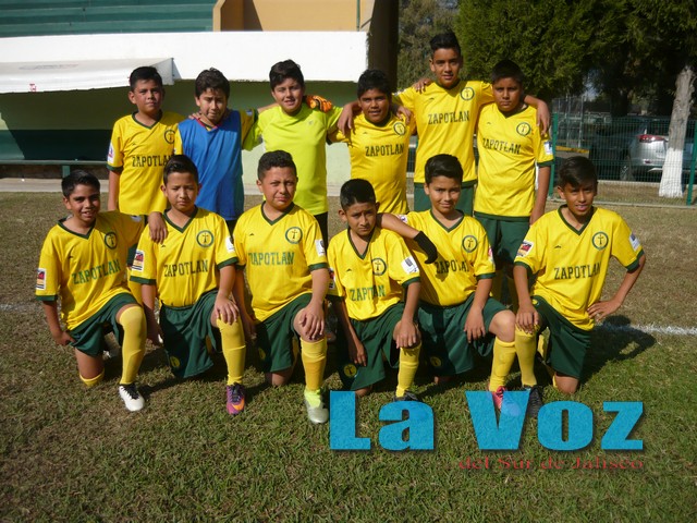 LIGA INFANTIL PRIMERA DE-----------ZAPOTLAN