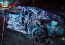 Accidente en la Autopista Saldo de dos Personas Muertas