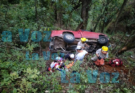Saldo de una Persona Lesionada al Desbarrancar una Camioneta