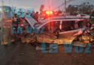 Choque Deja Cuatro Personas Lesionadas en la Carretera Libre Ciudad Guzmán- Zapotiltic