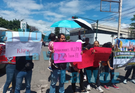 Trabajadores del IMSS Protestan en Ciudad Guzmán por Mejoras Laborales